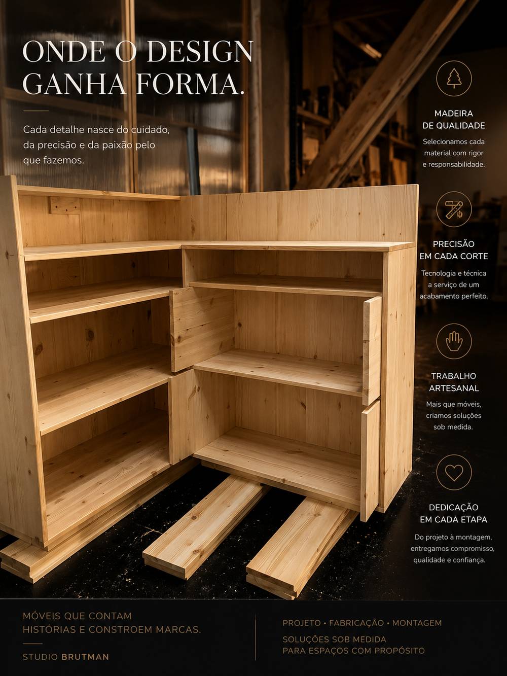 Onde o design ganha forma